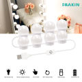 Hollywood Makeup mirror Lights | Mirror LED lights Strips for Wall Decoration, Dressing Table, Room Mirror, Table | Mirror Multi Colors White, Warm, Off White LED Lights | Shafaq Traders. 