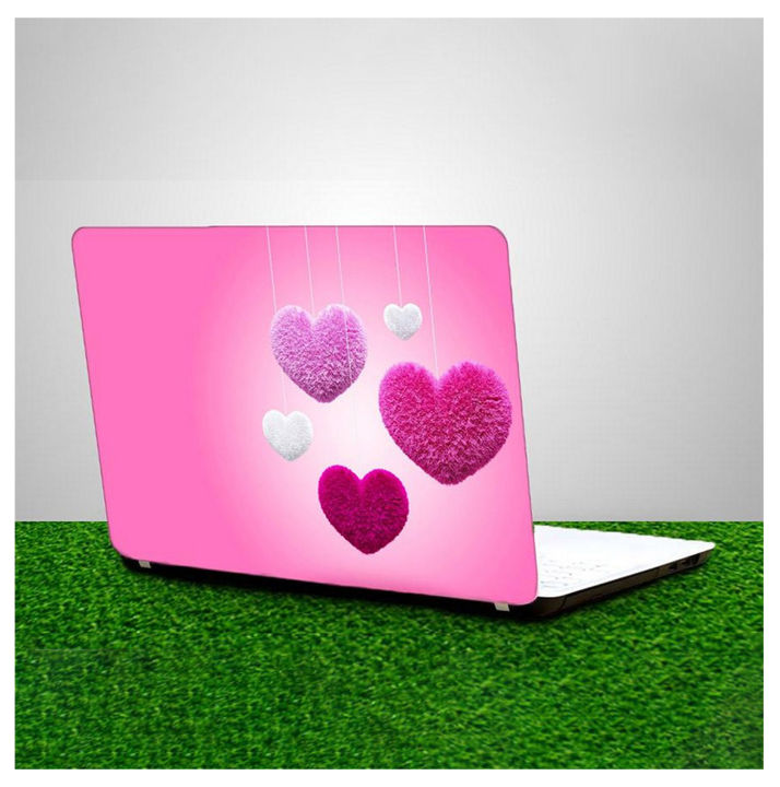 Heart Laptop Back Skin Sticker-Laptop Back Skin-Laptop Skin Vinyl Sticker Decal, 13 13.3 14.6 15 15.4 15.6 inch Laptop Skin Sticker Cover For All Laptops