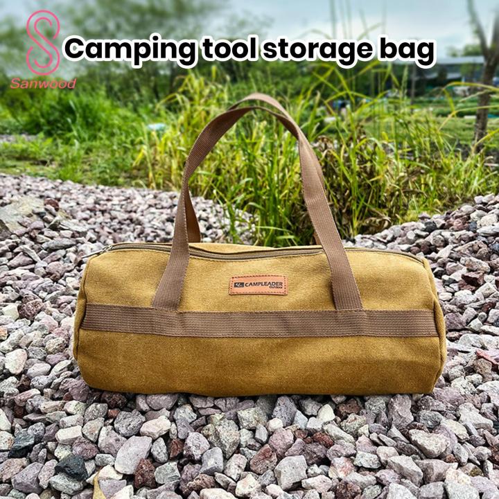 Camping Tool Organizer Large Capacity Waterproof Tool Storage Bag with Zipper Handle Ideal Camping Organizer for Southeast Asian Buyers