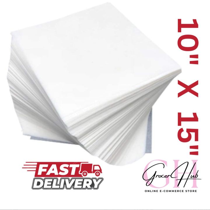 Butter Paper (Pack Of 150 Sheets) Size 9" x 14" - Ideal for Shawarma Wraps, Baking, and Cooking | Non-Stick, Greaseproof