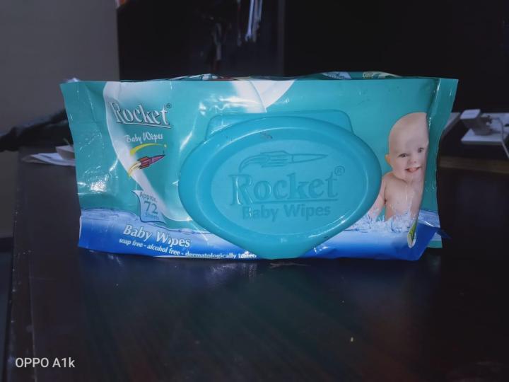 Rocket Baby Wiprs  Pak Of 72 Pic