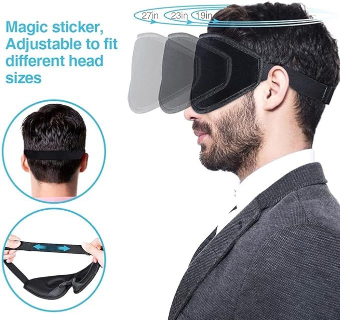 onaEz Sleep Mask for Women & Men, 3D Comfort Ultra Soft Premium Eye