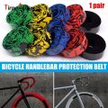 1pair Bike Handlebar Tape Bicycle Road Camouflage Handle Grip Bar Tape Anti-Slip. 