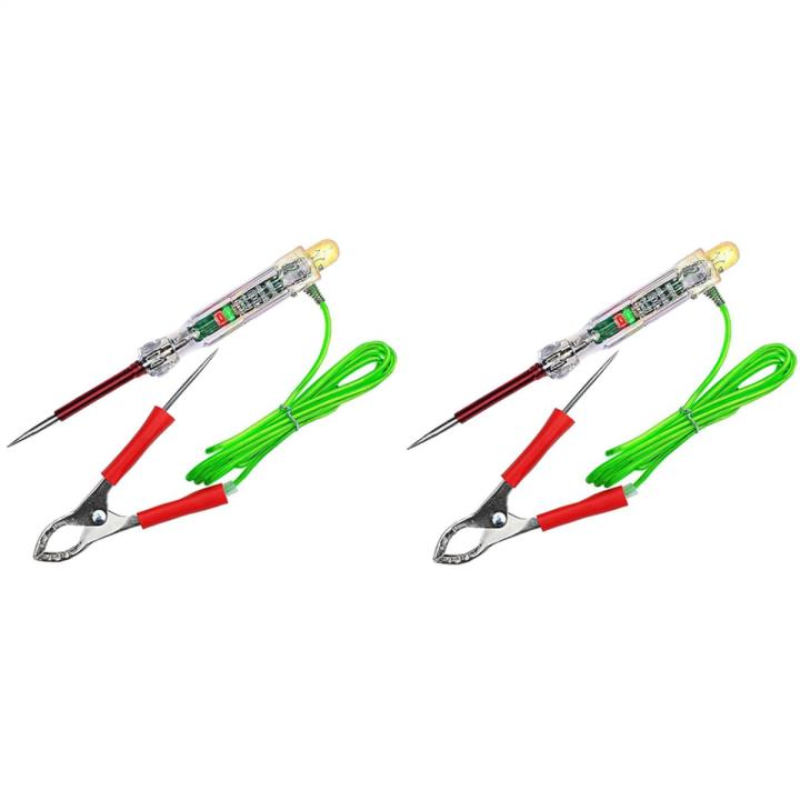 Led Circuit Tester-4 x Automotive Circuit Tester-red & green