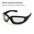 Day Night Vision White Colour Glasses for Riders Premium Quality -Clear lens glasses Bike, Car Drivers Anti Glare Polarised Night Driving. 