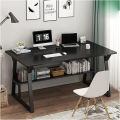 Modern Simple Office Desk with Storage (Color : A, Size : 120x60x74cm(47x24x29inch)). 