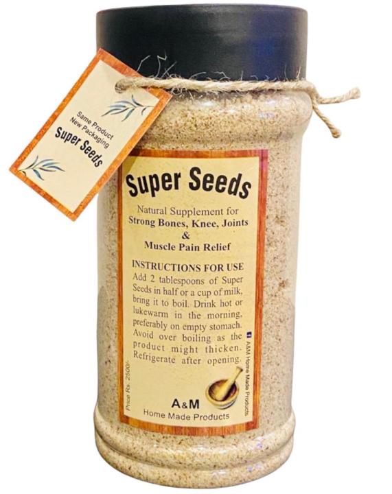 SUPER SEEDS 500 gm || For strong bones, knees & joint pain || 100% Natural