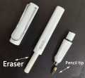 Everlasting pencil - Long lasting pencil with eraser ( 1 PC only). 