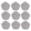 Suitable for Chuimi Sweeping Robot Replacement Accessories W10/W10Pro Replacement Rag Mop Nylon Sticker Rag 9 Pieces. 