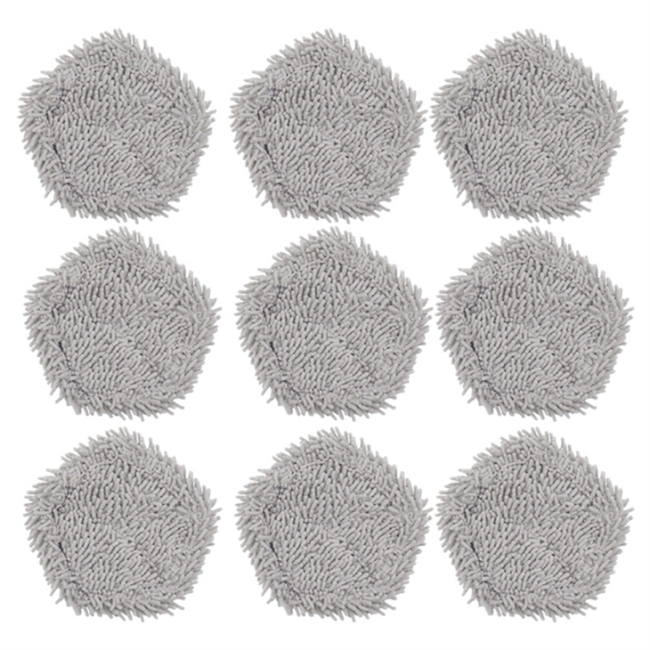 Suitable for Chuimi Sweeping Robot Replacement Accessories W10/W10Pro Replacement Rag Mop Nylon Sticker Rag 9 Pieces