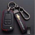 Leather Car Key Case Cover For Buick Chevrolet Covoz Cruze Aveo Trax Opel Vauxhall Mokka Encore Astra Corsa Meriva Zafira Fob. 