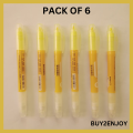 Double Sided Erasable Highlighters Pastel Markers Dual Tip Fluorescent Multi-color Highlighter + remover Highlighter + remover Pen for Art Drawing Doodling Marking School Office Stationery | Buy2Enjoy. 