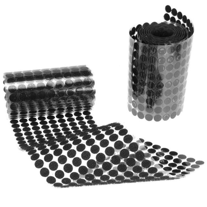 500 Pairs Self Adhesive Velcro Dots Felt Stickers/Sticky Back Fastening Fastening Waterproof Dots Tape