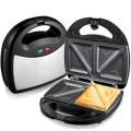 Oxford Sandwich Maker with Non-Stick Plates - Automatic 2 Slice Sandwich Maker - Perfect for Breakfast and Steak - 2 Years Warranty. 