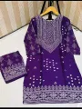 Stitched Chunri 2Pc Dress For Women Summer Linen Fabric Casual Traditional Style Multiple Color. 