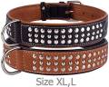 Heavy Duty Dog Real Leather Collar. 
