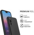 Huawei P20 Pro Matte Black Soft Silicon Back Cover. 
