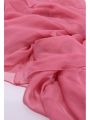 Tea pink Chiffon Dupatta For Girls/Ladies- Chiffon UnStitched Dupatta 2.5 Meter Color Premium Chiffon  Quality Durable Fabric Reasonable Stylish Look Dupatta. 