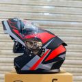 SUPER AIR SP 912 FOR HEAVYBIKE - FLIPUP - DOT CERTIFIED - DUAL VISOR ANTI FOG SHEET SHARK. 