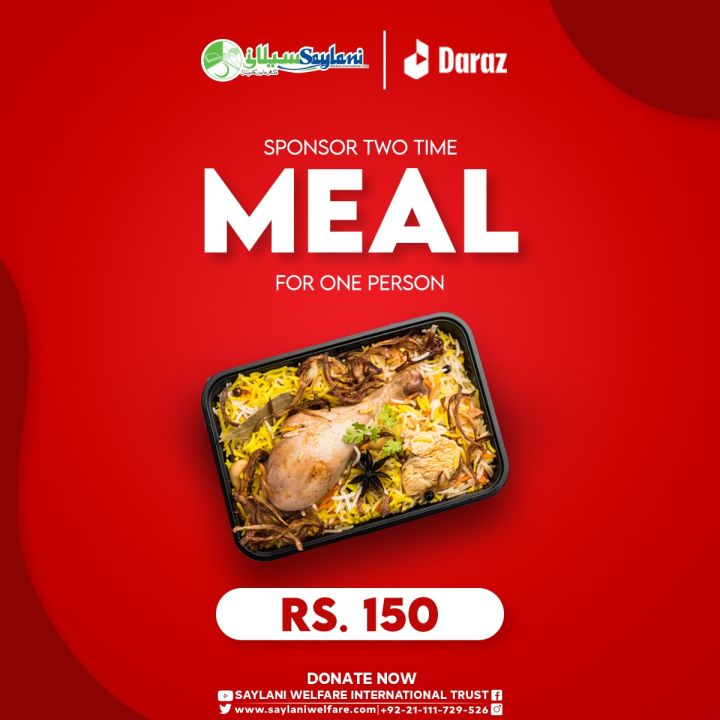 Donate Meals to Deserving | Saylani Welfare Trust
