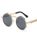 MOLNIYA Vintage Men Sunglasses Women Retro Punk Round Metal Frame Colorful Lens Sun Glasses Fashion Eyewear Gafas sol mujer. 