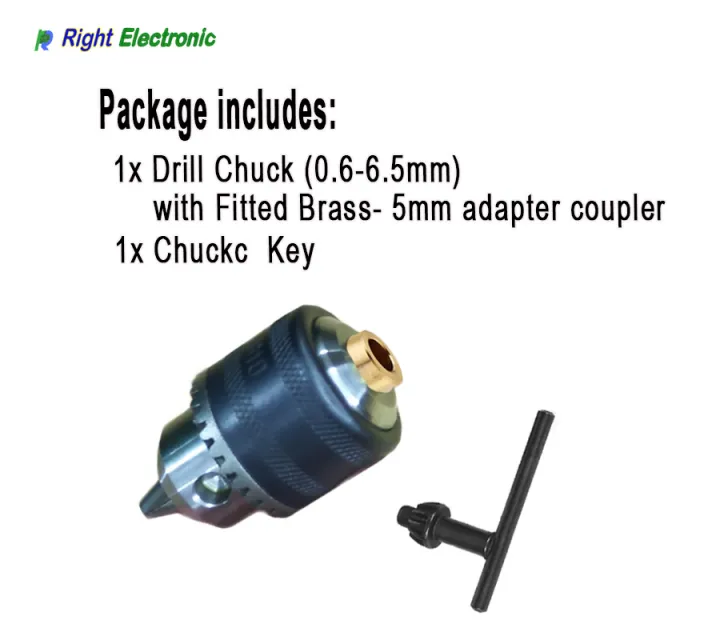 775%20Drill%20Chuck%20set%20with%205mm%20brass%20bush%20sleeve%20adapter%20+%20Chuck%20Key%20fit%20for%205mm%20775%20Dc%20or%20ac%20motor%20shaft%20775%20motor%20drill%20chuck%20Clamping%20Range%200.6-6.5mm%20-%20Image%203