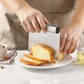 Stainless Steel Kitchen Food Scraper,  Dough Pastry Bench Cutter Scraper, 1 PCS. 