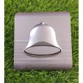 Door Bell Push Switch Waterproof China Fitting Sheet Bell Push Button- Metal Series ( GREY Colour). 