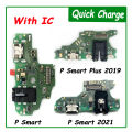New For Huawei P Smart 2019 / P Smart 2021 USB Charger Port Jack Dock Connector Charging Board Flex Cable With Mic Microphone. 