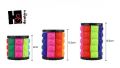 Rotate & Slide 4x8 Puzzle Magic Finger Round Cylindrical Cube. 