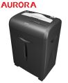 Aurora AS-1230CD Paper Shredder, 12-Sheet Crosscut Shredder (5x55mm) with 15ltr Bin, Shred CD/Card/Mail/Staple/Clip,  P-3 Security Level Document Shredder with 220mm throat width, Shred safe feature and castor wheels, Perfect for Home  and Office use. 