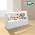 Transparent LCD Digital Clock. 