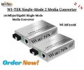 WI-TEK MC101M 10/100 Media converter. 