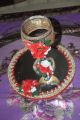 Doodh Plai Glass With Handmade Decoration. 