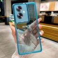 Transparent Casing for OPPO Reno 11F 11 Pro A79 A59 F25 Pro 5G Global Phone Case Clear Fashion Cover Case with Camera Cover. 