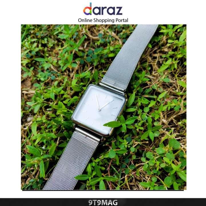 Silver%20Watch%20with%20White%20Dial,%20Diamante%20&%20Stainless%20Steel%20Strap%20-%20Image%205
