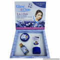 Glow Clean Beauty Cream 3in1 Set Serum And Face Wash. 