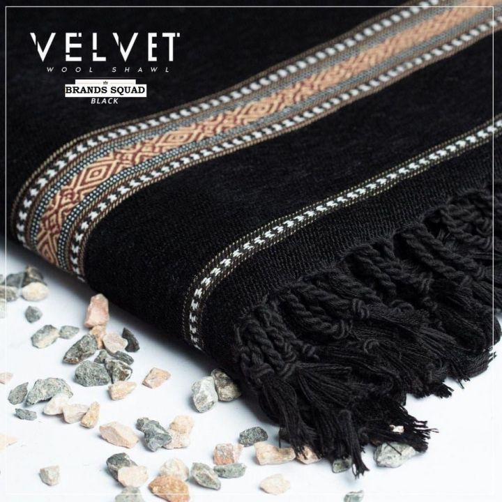 F Fashion.  Velvet Wool Shawl Black  Dress for Girls
