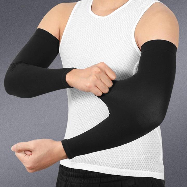 Summer Arm Sleeves Arm Cover UV Protection Cooling Breathable Outdoor Driving Arm Covers