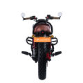 VLEKTRA 1969 | 2000W | Electric motorcycle | Maroon/Black. 