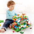 Special Cubes Parts Marble Run Track Maze Rolling Ball Race System Game Large Building Blocks Piano Slide Tunnel Swing Catapult. 