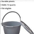 Commode  Bucket Commode pot round Commode Wheelchair bowl Round with Handle and Lid. 