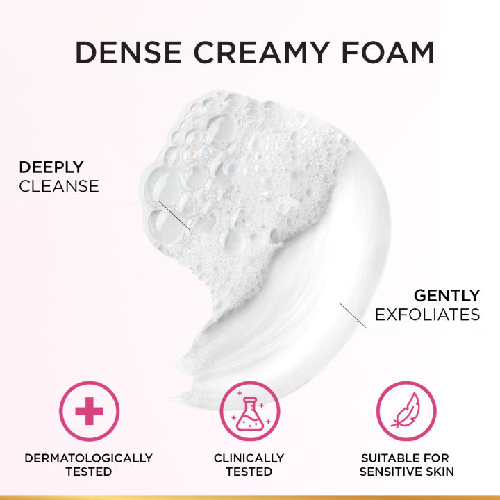 L%E2%80%99Or%C3%A9al%20Paris%20Glycolic%20Bright%20Glowing%20Daily%20Cleanser%20Foam%20100ml%20-%20Image%203