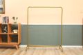 Cloth Stand Cloth Hanging Stand Garment Rack Metal Clothing Shelf Storage Hanger Rail with solid metal frame rust fee. 