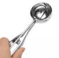 Stainless Steel Ice Cream Scoop,Easy Trigger Ice Cream Spoon Multi Function Ice Cream Tool Kitchen Accessories. 