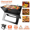 Foldable Compact Barbecue BBQ Grill Stove Shish Kabob Camping Cooker BBQ Grill Outdoor and traveling 44X29X37cm. 