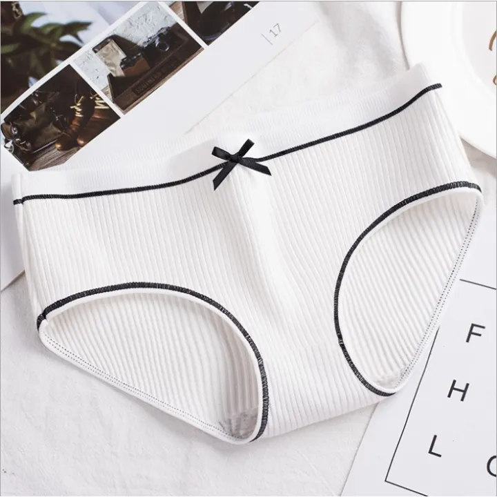 Women's%20Panties%20Underwear%20Breathable%20Seamless%20Briefs%20Cotton%20Inseam%20Mid-waist%20Underwear%20Women%20-%20Image%205