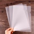 【HOT】 10PCS Clear Presentation Files Paper Cover Transparent Binding PVC Report A4 Cover For Business Documents School Projects. 