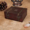 Wooden Treasure Box, Vintage Decorative Treasure Chest Storage Box for Jewellery,Trinkets,Gifts and Home Decor. 