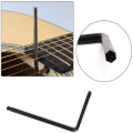 2pcs 4mm & 5mm Truss Rod Wrench, Wrench Tool for Martin Acoustic Guitar Deep or Narrow Truss Adjustment. 